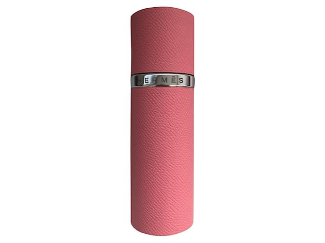 Hermès perfume case 75 ml HERMES Pink Leather  ref.793425