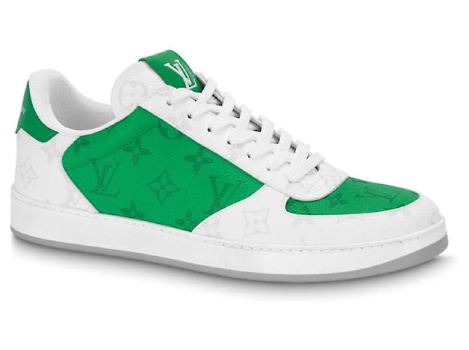 Louis Vuitton Sneakers LV Rivoli nuove Verde  ref.793453