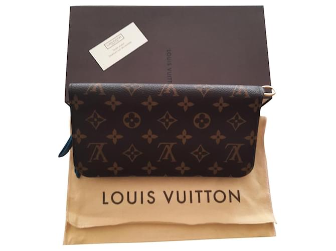 Louis Vuitton INSOLITE - Portefeuille XXL Cuir Marron  ref.793523