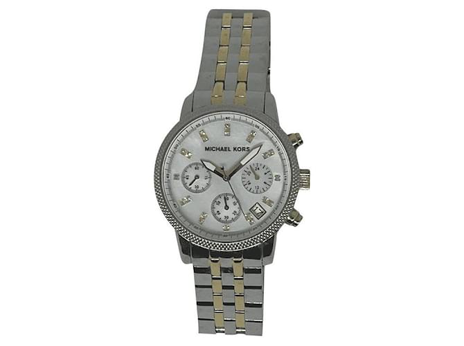 Michael Kors Fine watches Silvery Metal  ref.793568