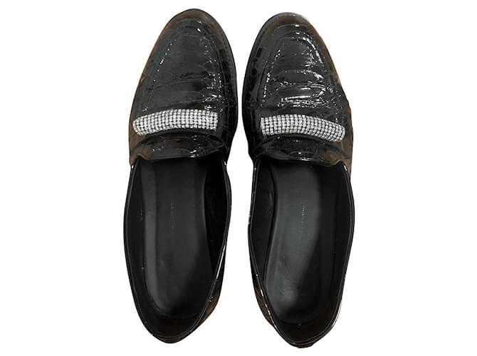 Giuseppe Zanotti Flats Black Patent leather  ref.793569