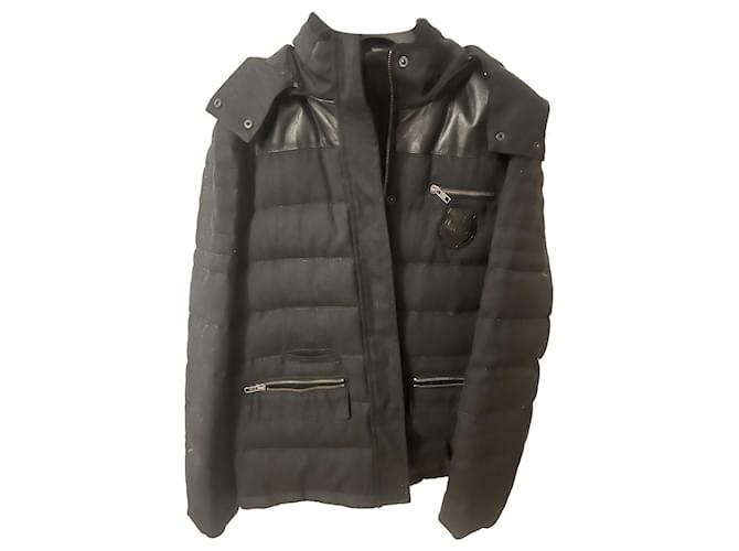 The Kooples Sport Coats, Outerwear Dark grey Wool  ref.793570