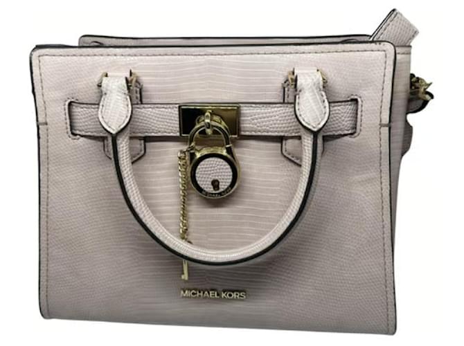 Michael Kors Handbags Pink Leather  ref.793590