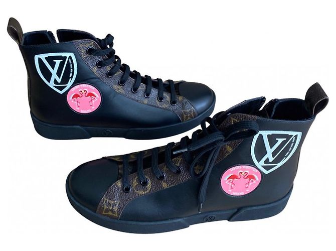 Louis Vuitton Baskets montantes Noir