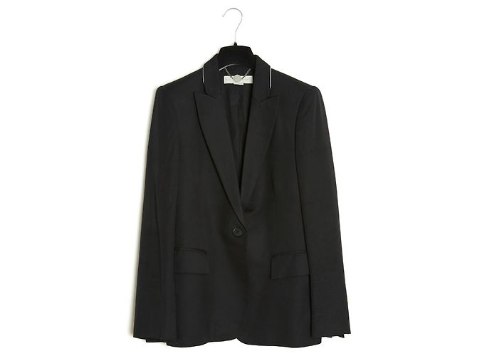 Stella Mc Cartney COLLETTO foderato NERO FR38