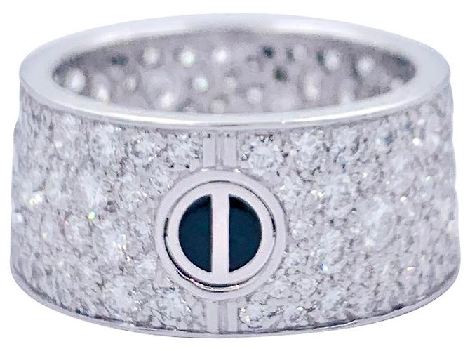 Love Anillo de cartier, "Amor", ORO BLANCO, diamantes.