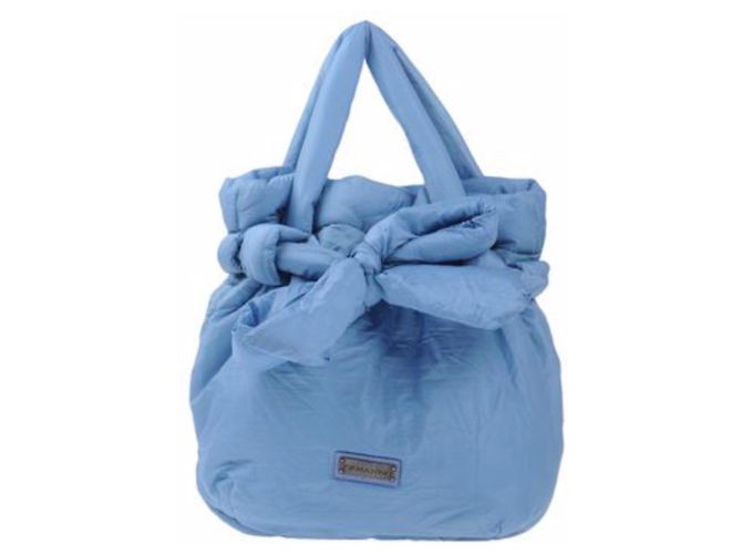 Borsa a mano Ermanno Scervino Priest Blu cielo Blu chiaro