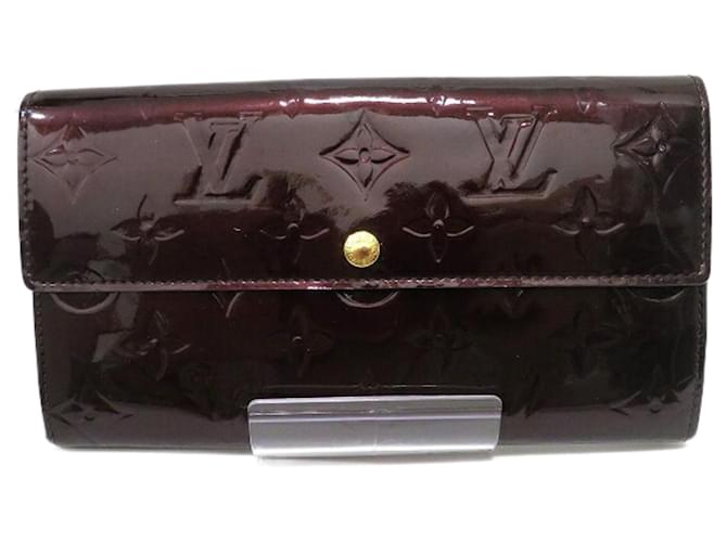 Handbag Louis Vuitton Sarah Portefeuille Long Wallet Patent