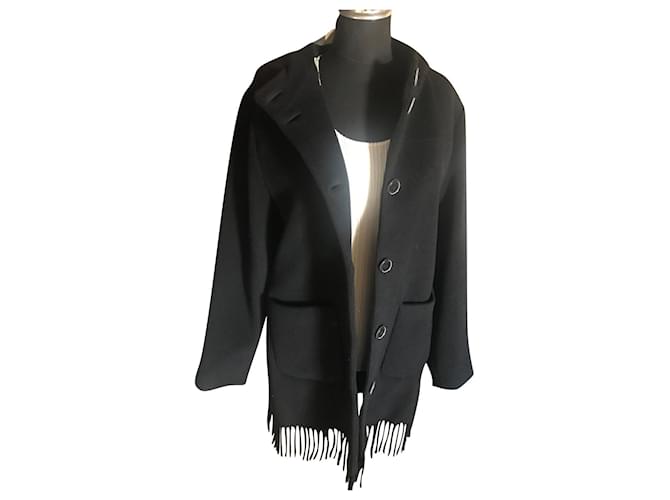 Nova jaqueta de lã Claudie Pierlot Preto  ref.794769