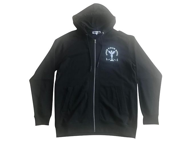 Mcq Hoodie Schwarz Baumwolle XL