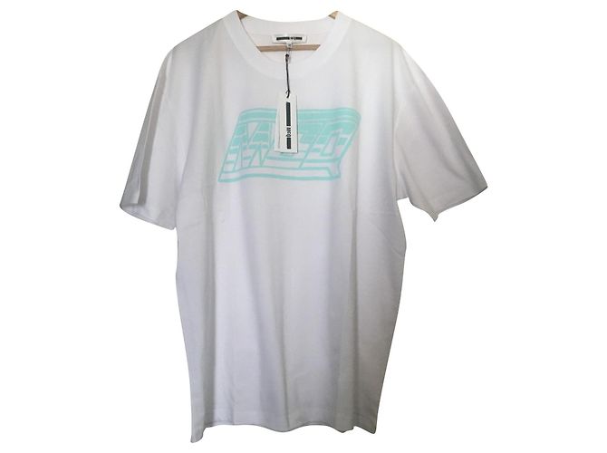 Camiseta de algodão branca Mcq 3XL Branco