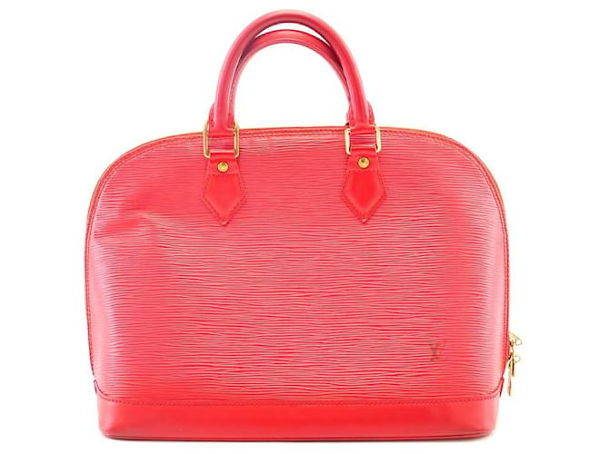 Louis Vuitton Alma PM in Epi Leather Red  ref.794779