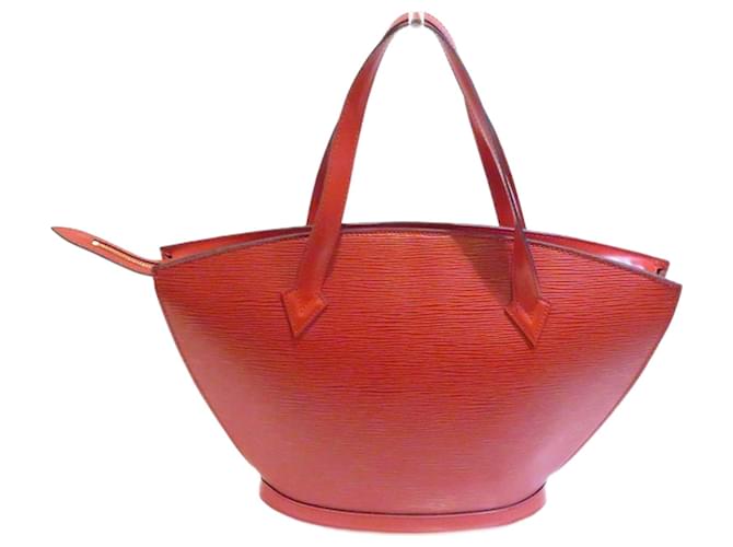 Louis Vuitton Saint Jacques Red Leather  ref.794872