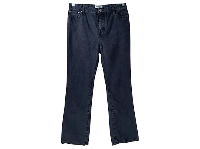 Rouje Jeans Dark grey Cotton  ref.795753
