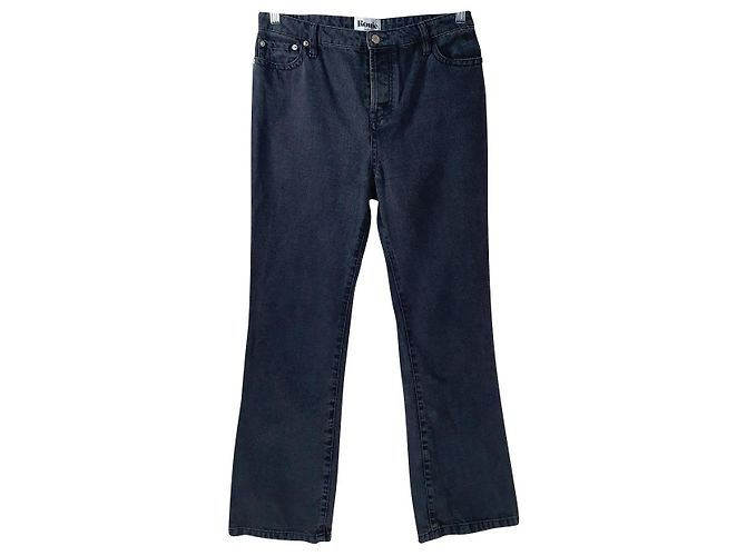 Jeans Rouje Gris Oscuro Algodón Talla 40 Gris antracita