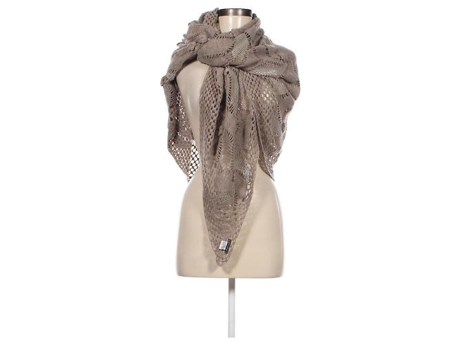 Faliero Sarti Kaschmir Schal Beige