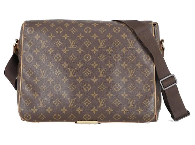 Louis Vuitton Messenger Abbesses Monogram Brown in Coated Canvas