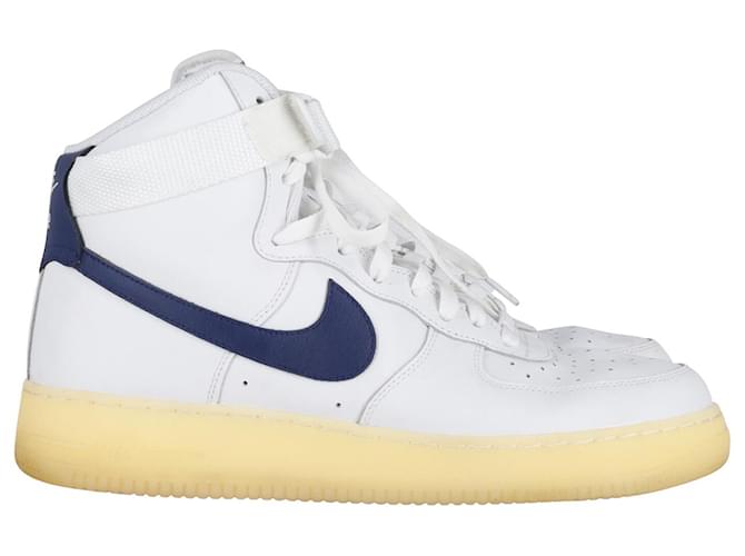 Nike Air Force 1 High By You in Pelle Bianca - 44  ref.795956