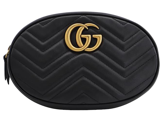 Gucci GG Marmont Leather Belt Bag