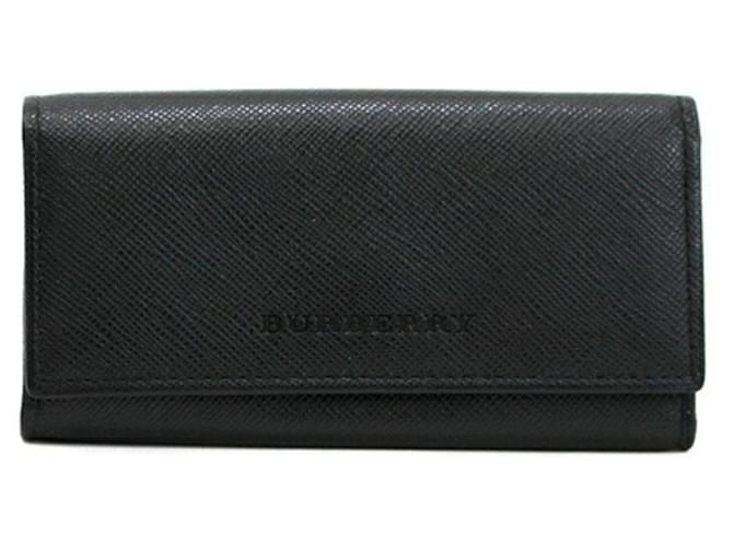 BURBERRY Black Leather  ref.796183