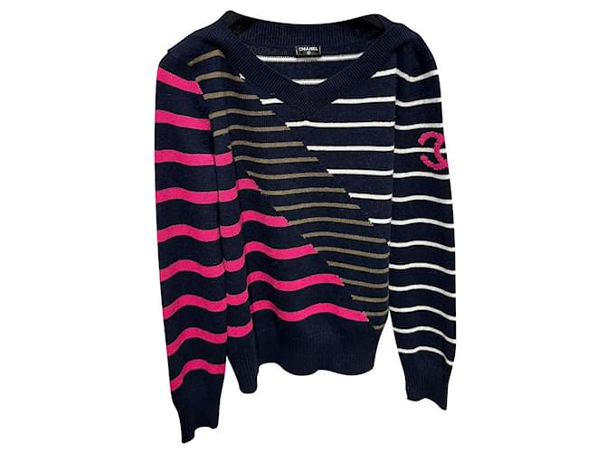 Chanel Knitwear Multiple colors Cashmere  ref.796380