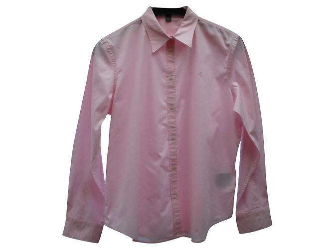 Ralph Lauren Camisa de algodón rosa