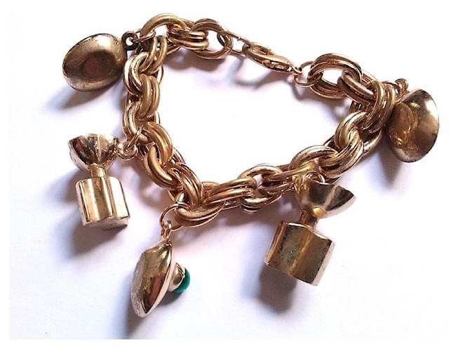 Oscar de la Renta Bracelets Golden Steel  ref.796855