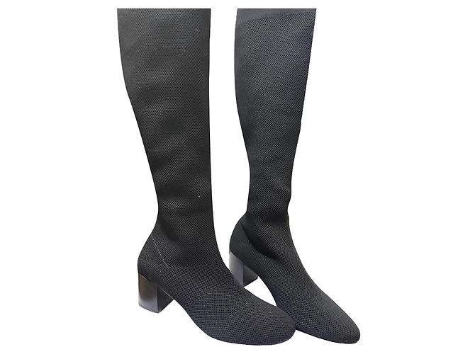 Autre Marque Que para Bottes FW18WF357L jacquard Negro