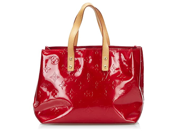 Louis Vuitton Red Vernis Reade PM Leather Patent leather  ref.796918