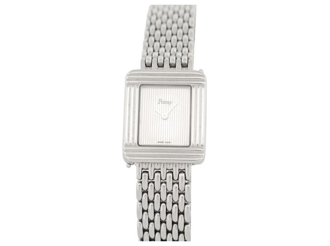 POIRAY MY FIRST RECTANGULAR WATCH 41501 27MM QUARTZ STEEL WATCH