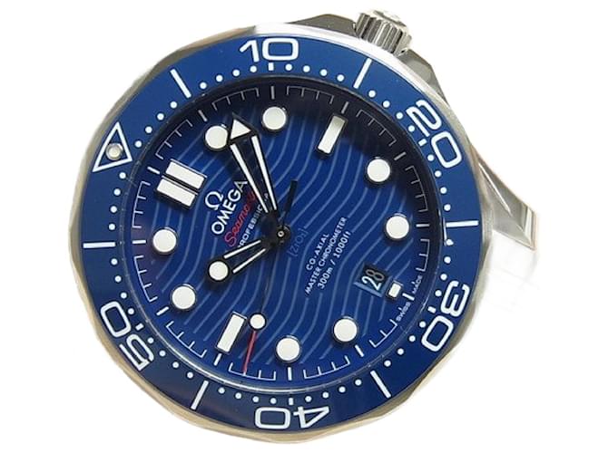 OMEGA SEA MASTER Taucher300M Koaxialer Master-Chronometer 42M﻿M blau Herren Silber Stahl  ref.797630