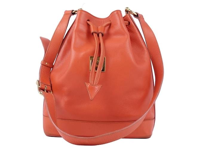 Céline Orange Pony-style calfskin  ref.797748