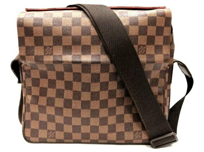 Louis Vuitton Naviglio Brown Cloth ref.797913 - Joli Closet