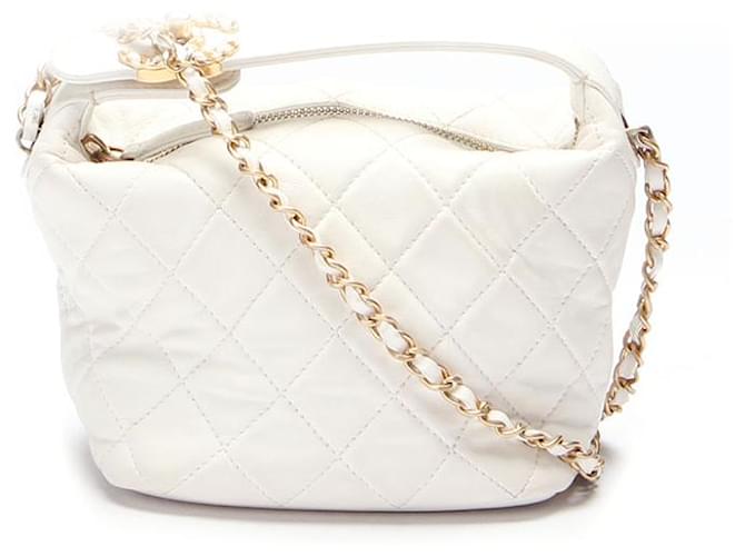 chanel quilted hobo bag