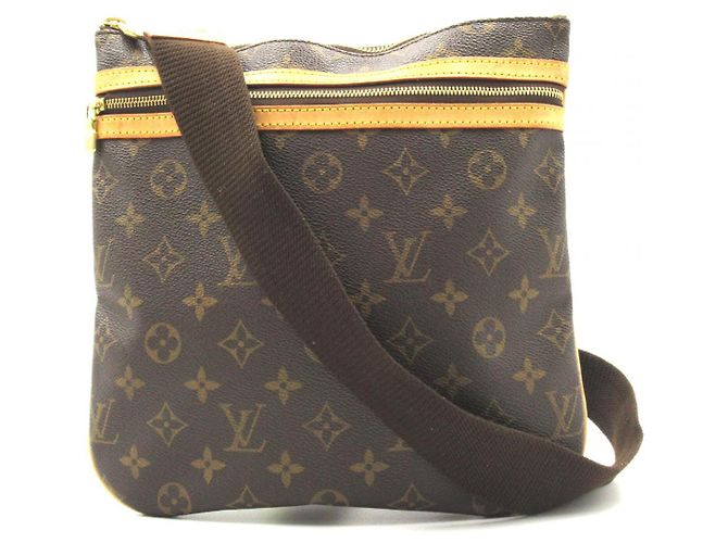 Louis Vuitton Monogram Pochette Bosphore M40044 Marron