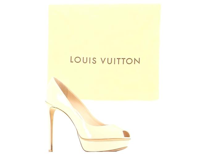 Louis Vuitton Escarpins Cuir Rose  ref.798533