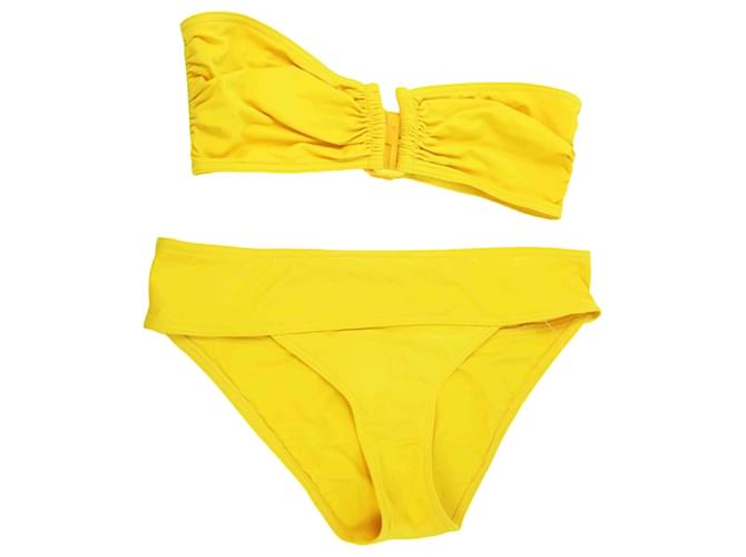 Swimsuit ERES 38 Yellow  ref.798894