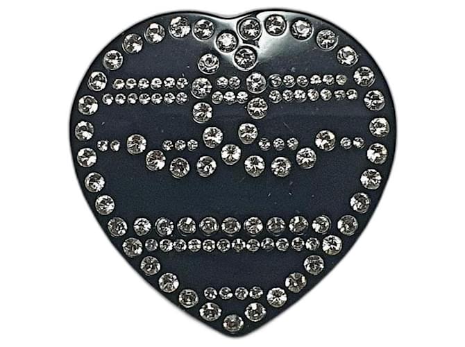 Chanel pin brooch Black Resin  ref.798024