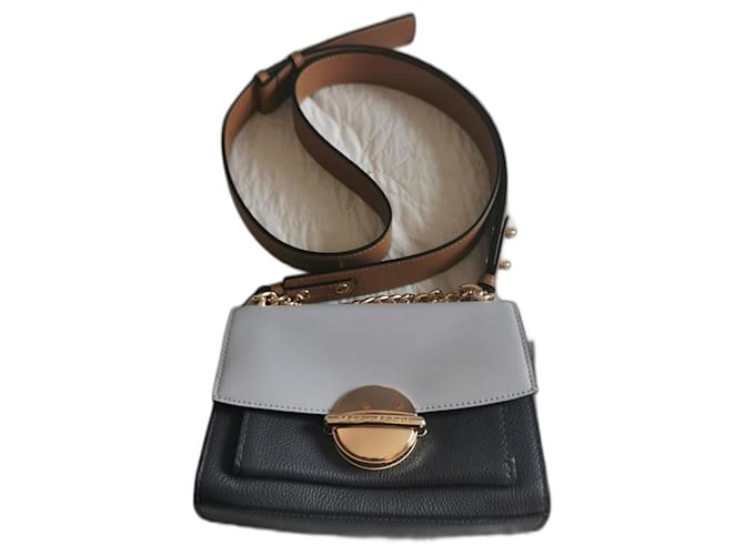 Marc Jacobs Handbags Grey Dark grey Gold hardware Leather Metal  ref.798325