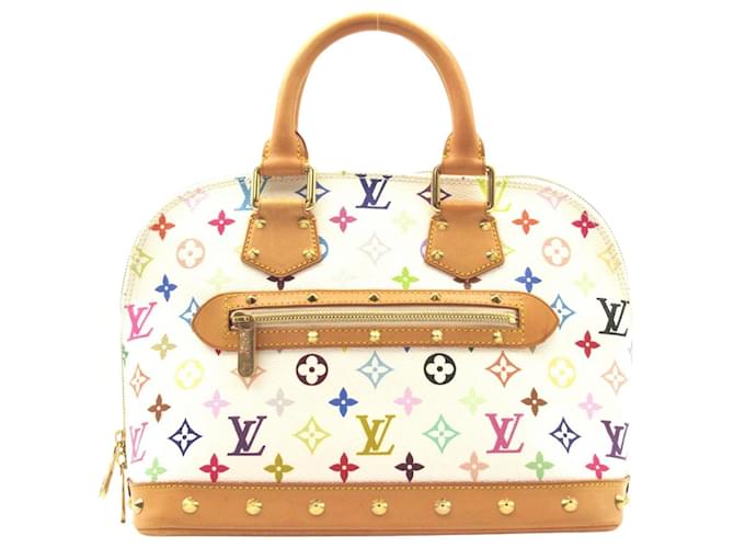 Louis Vuitton Alma handbag Multiple colors Cloth  ref.799531