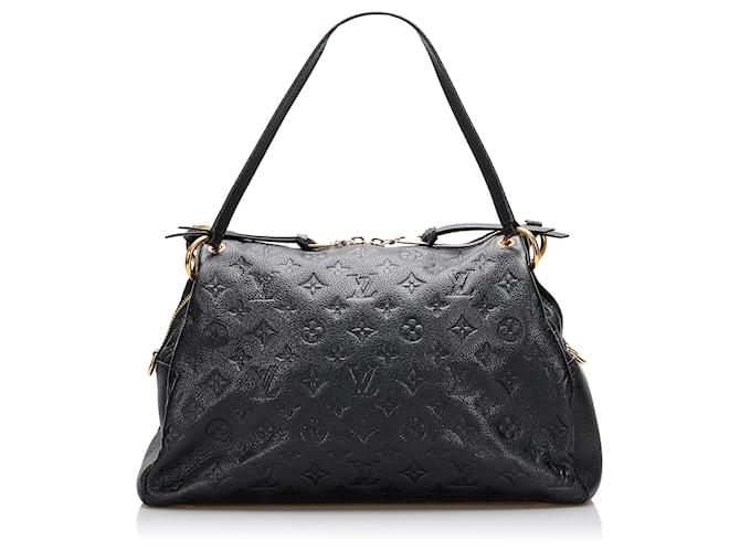 Louis Vuitton Black Monogram Empreinte Ponthieu PM Leather ref.800024 -  Joli Closet