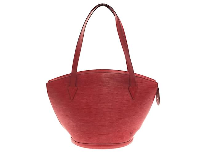 Louis Vuitton Saint Jacques Red Leather  ref.800052