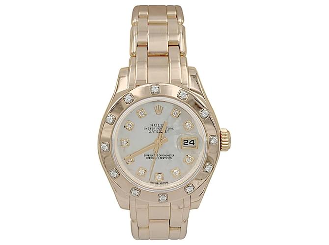 Rolex pearlmaster rose discount gold