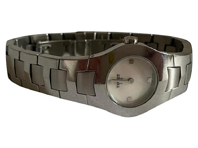Tissot Feine Uhren Silber Stahl  ref.800854