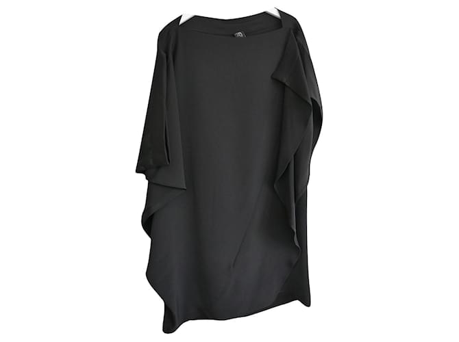Zero+ Maria Cornejo IQ Tunic Dress Black Silk  ref.800873