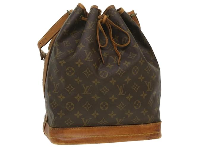 LOUIS VUITTON Monogram Noe Shoulder Bag M42224 LV Auth 35981 Cloth  ref.801189