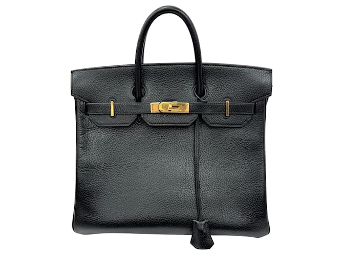 Hermès Birkin 35 Black Leather  ref.801304