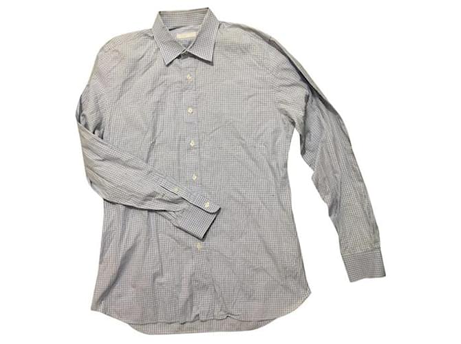 Prada Shirts Black White Blue Multiple colors Cotton  ref.801658