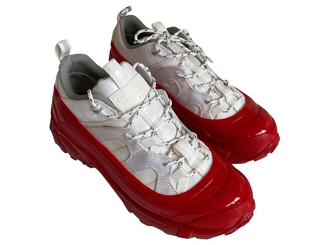 Burberry Arthur Sneaker Rot Weiß