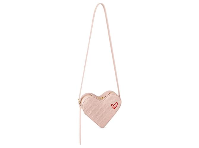 Louis Vuitton LV Sac Coeur bag new Pink Leather ref.801940 - Joli Closet
